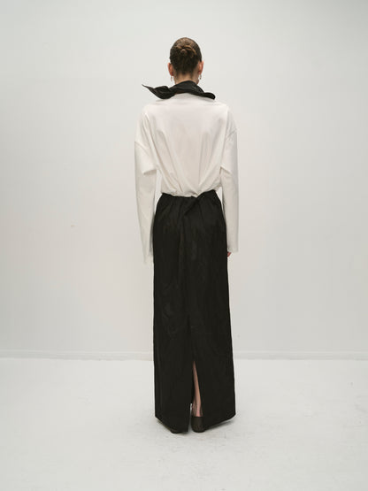 Rhea letter sweater