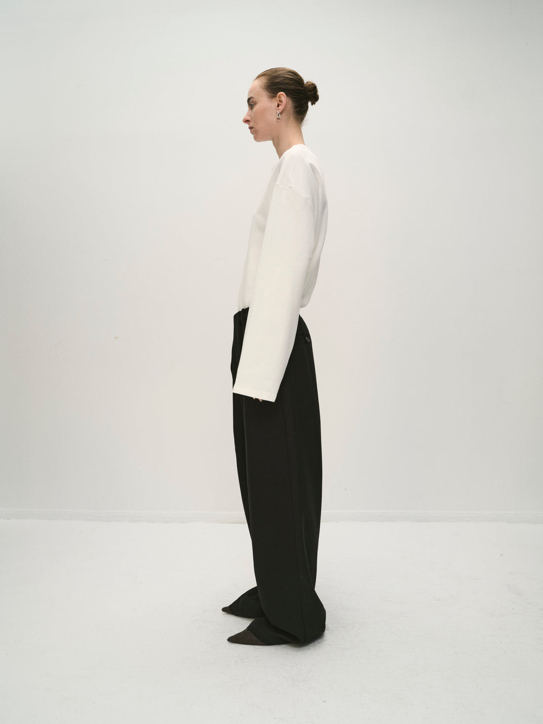 Portia pleated trousers