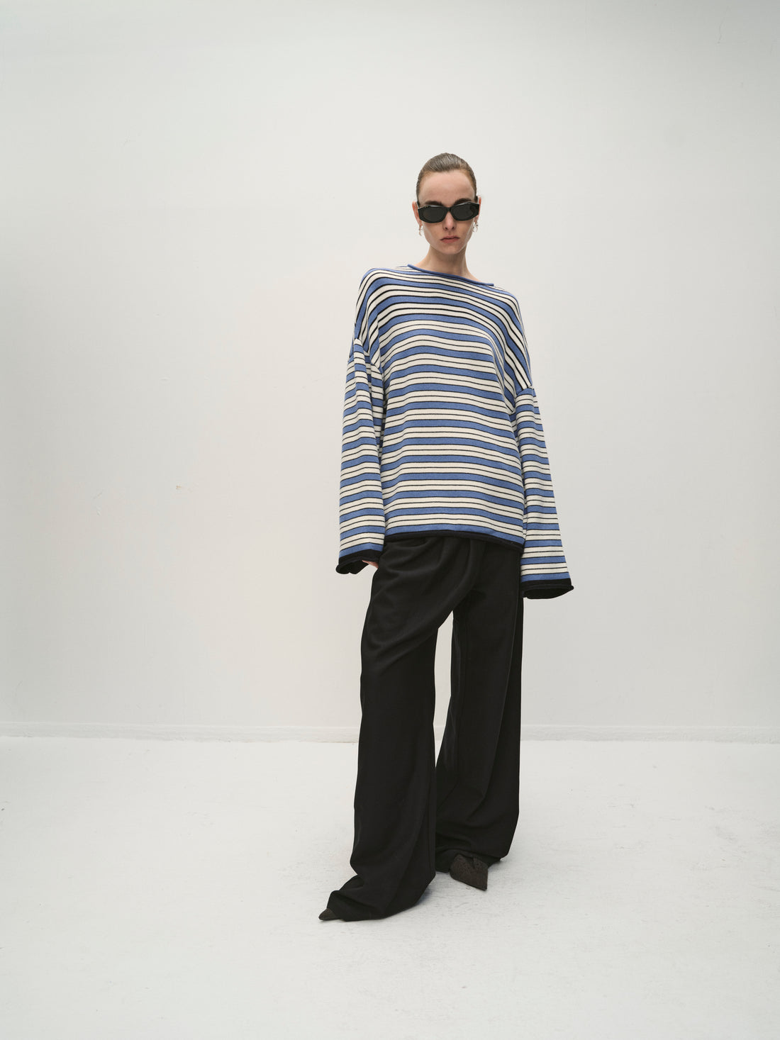 Portia open cut knit