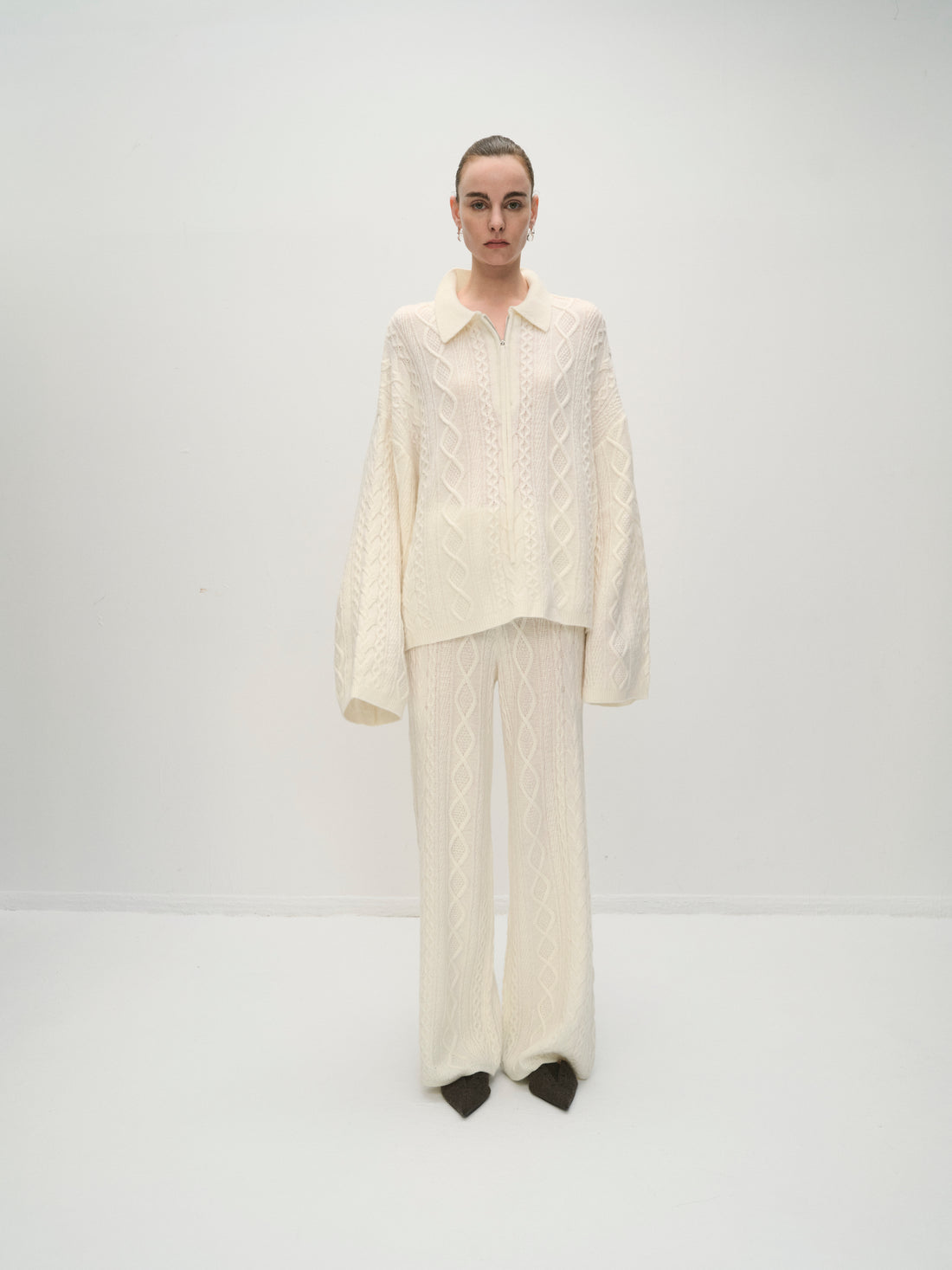 Rhea cable knit