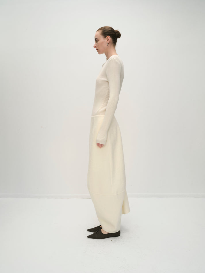 Gala skewed knit