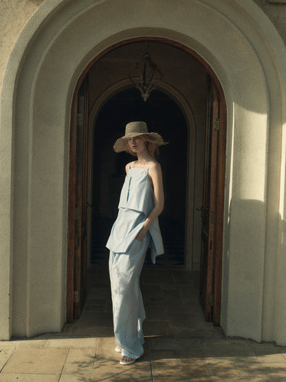 Amani pleated trousers