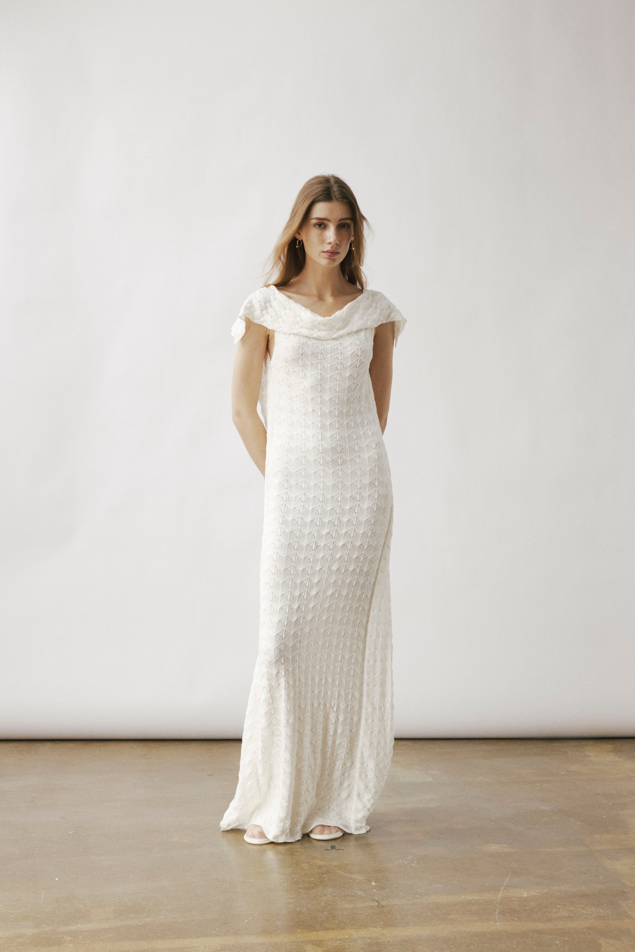 Eos fitted knit dress