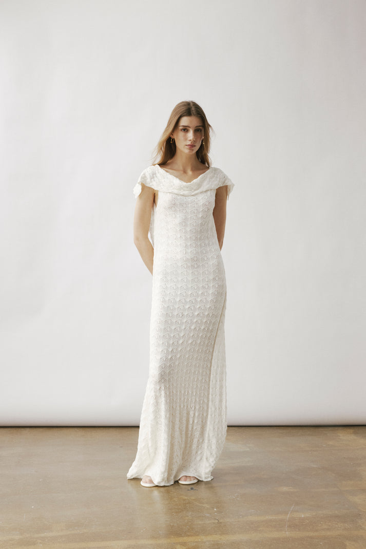 Eos fitted knit dress