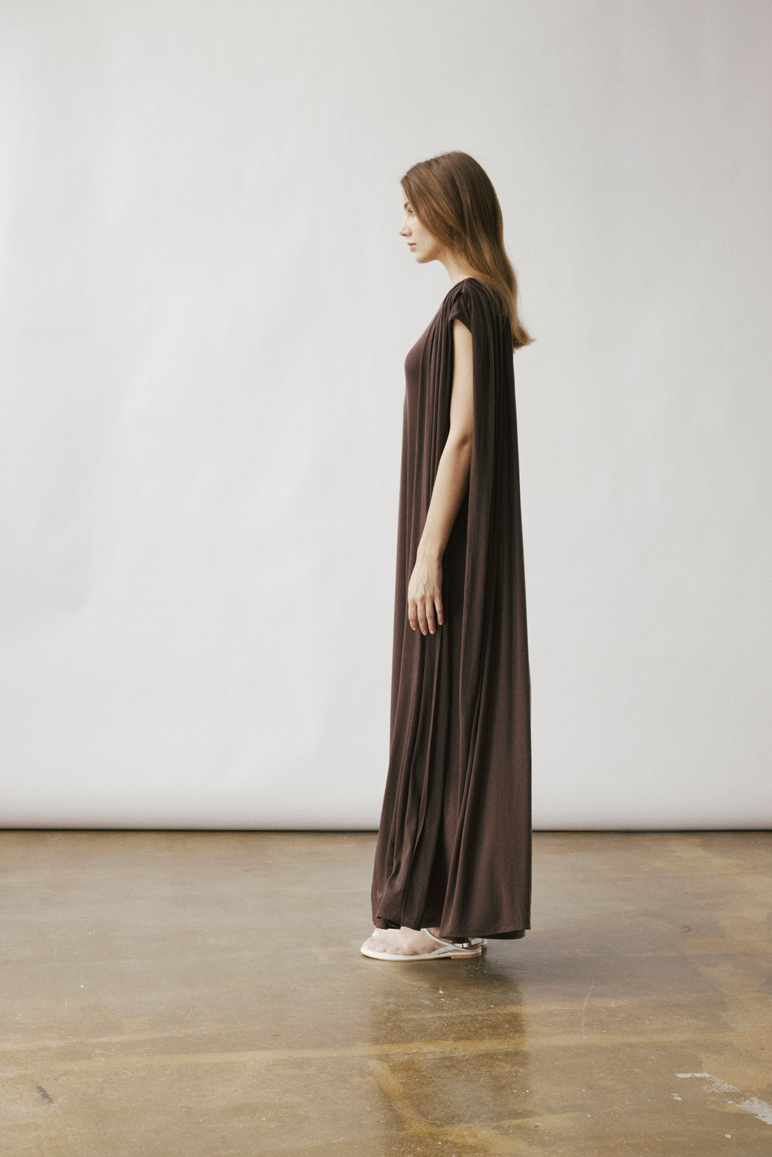 Cilla flap jersey dress