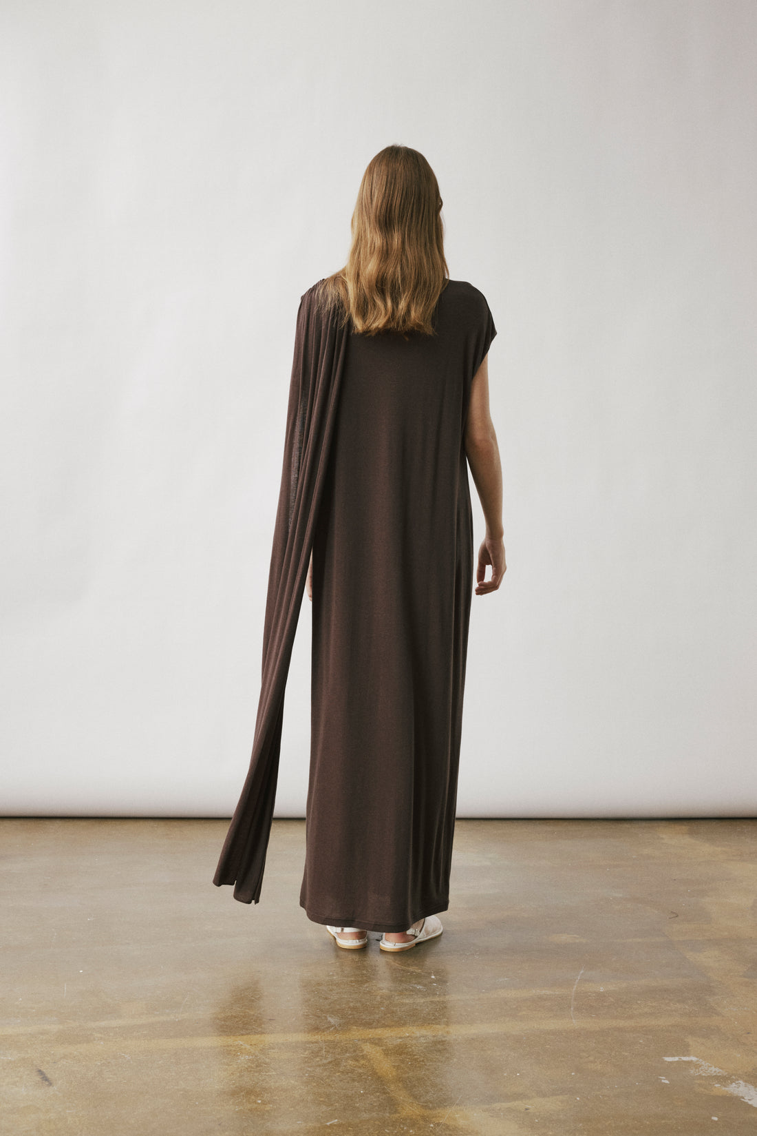 Cilla flap jersey dress