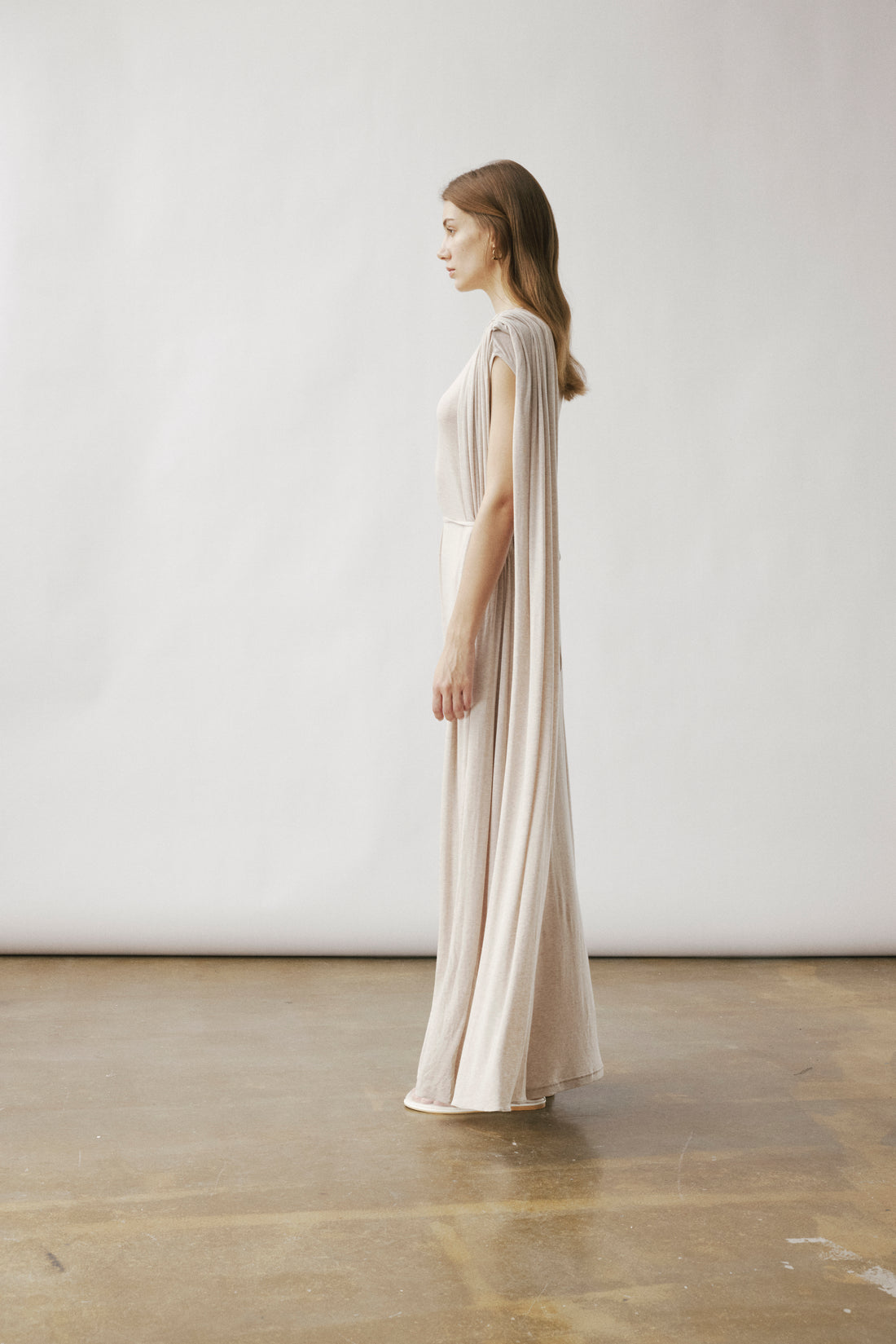 Cilla flap jersey dress