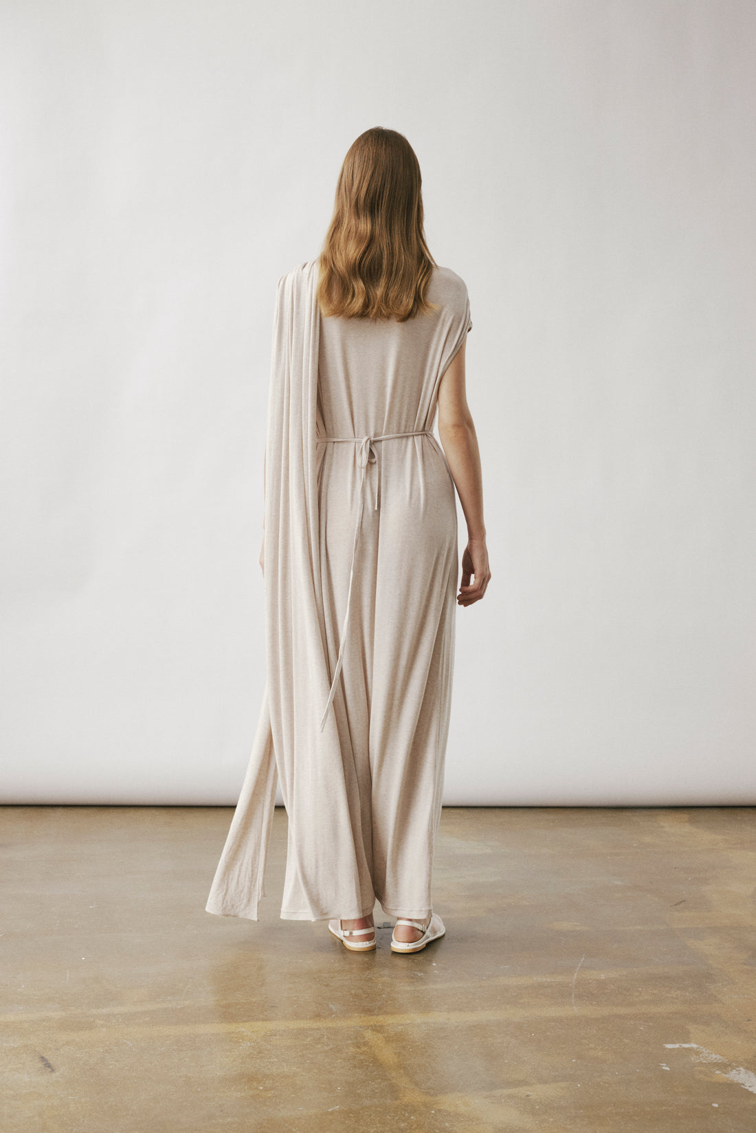 Cilla flap jersey dress