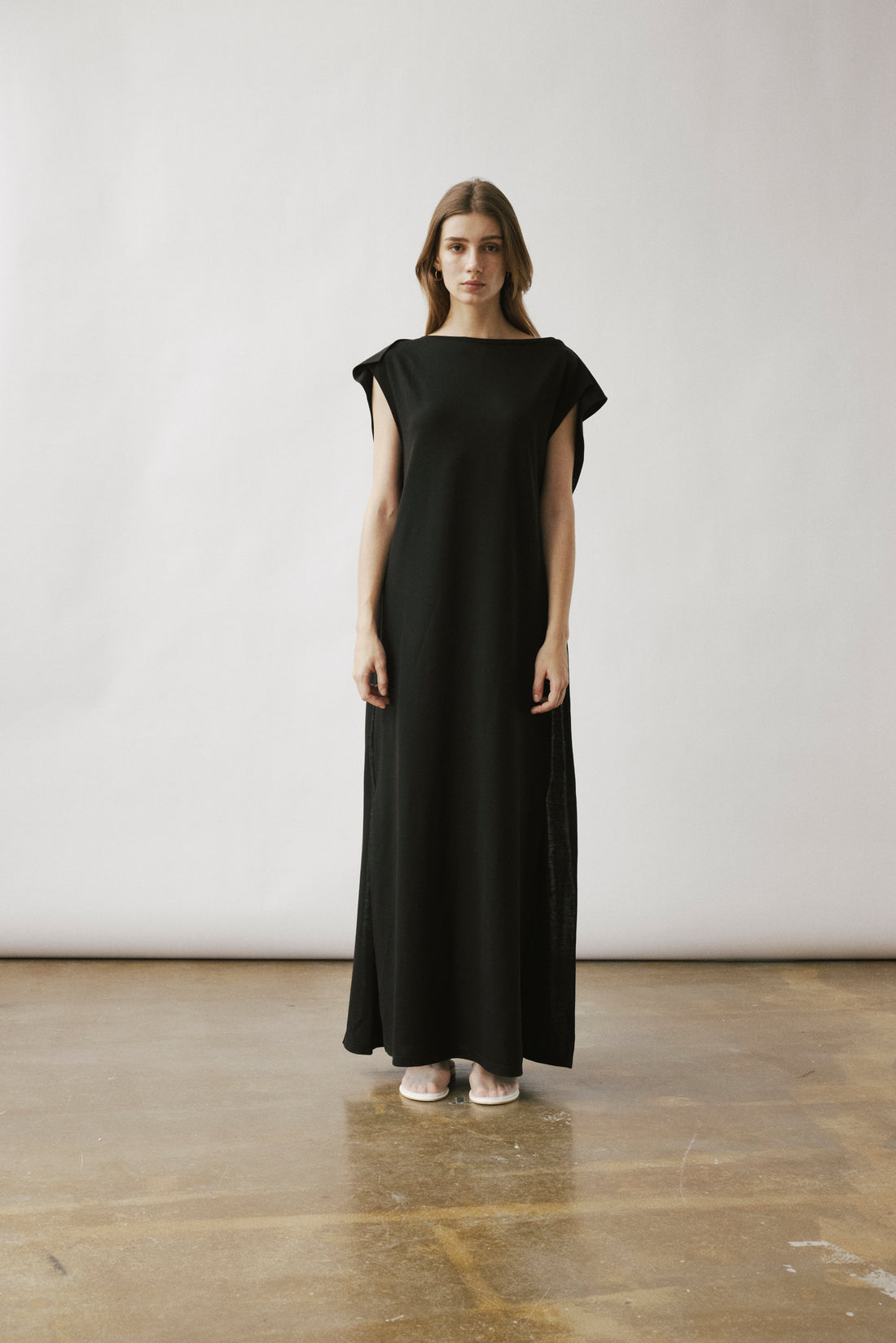 Eos jersey flap dress