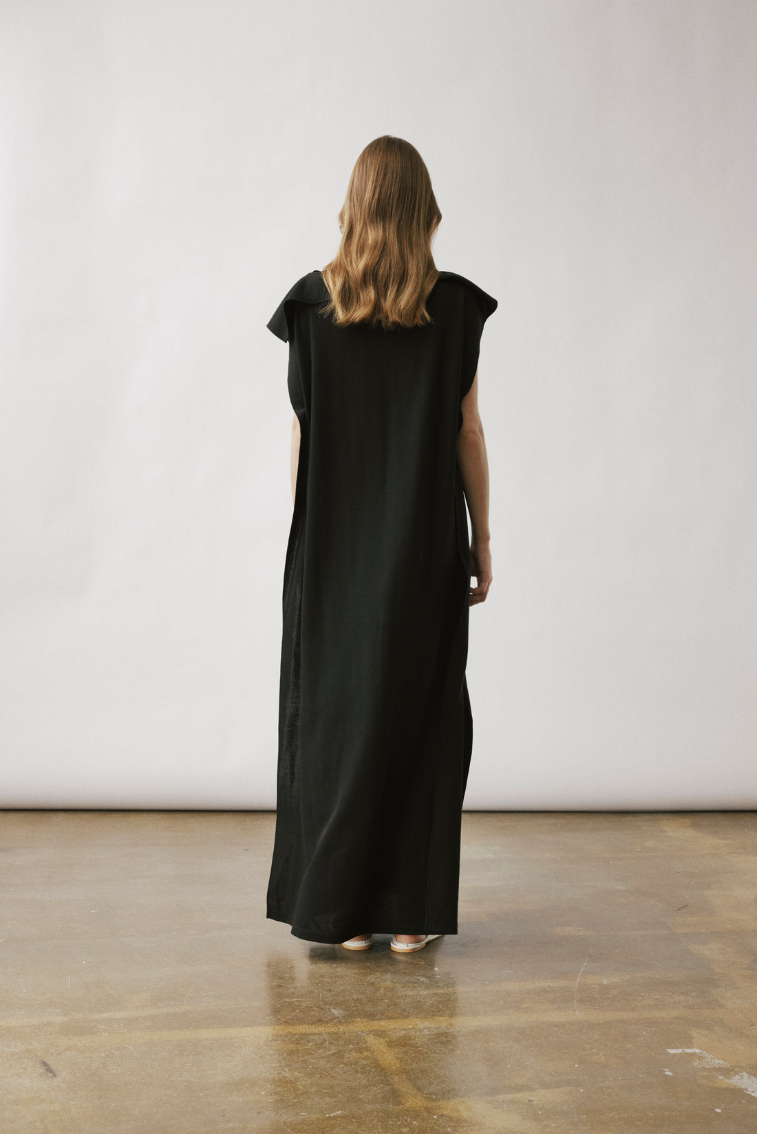 Eos jersey flap dress