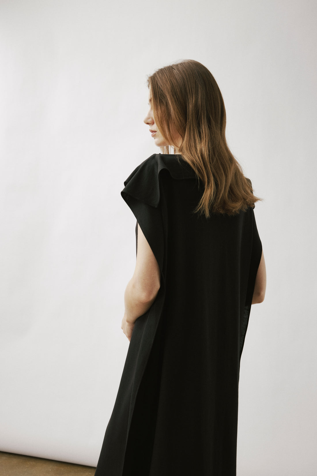 Eos jersey flap dress
