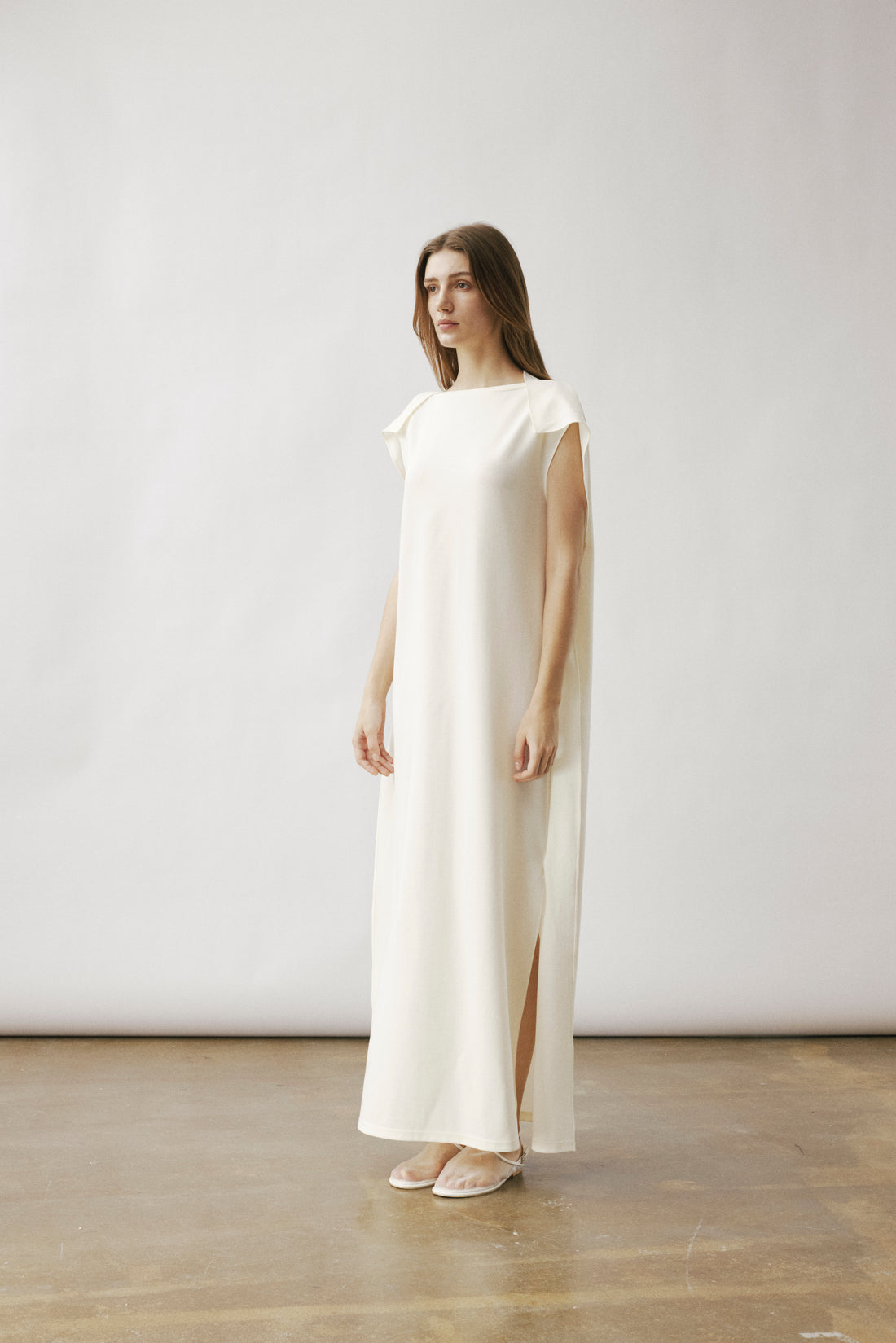 Eos jersey flap dress
