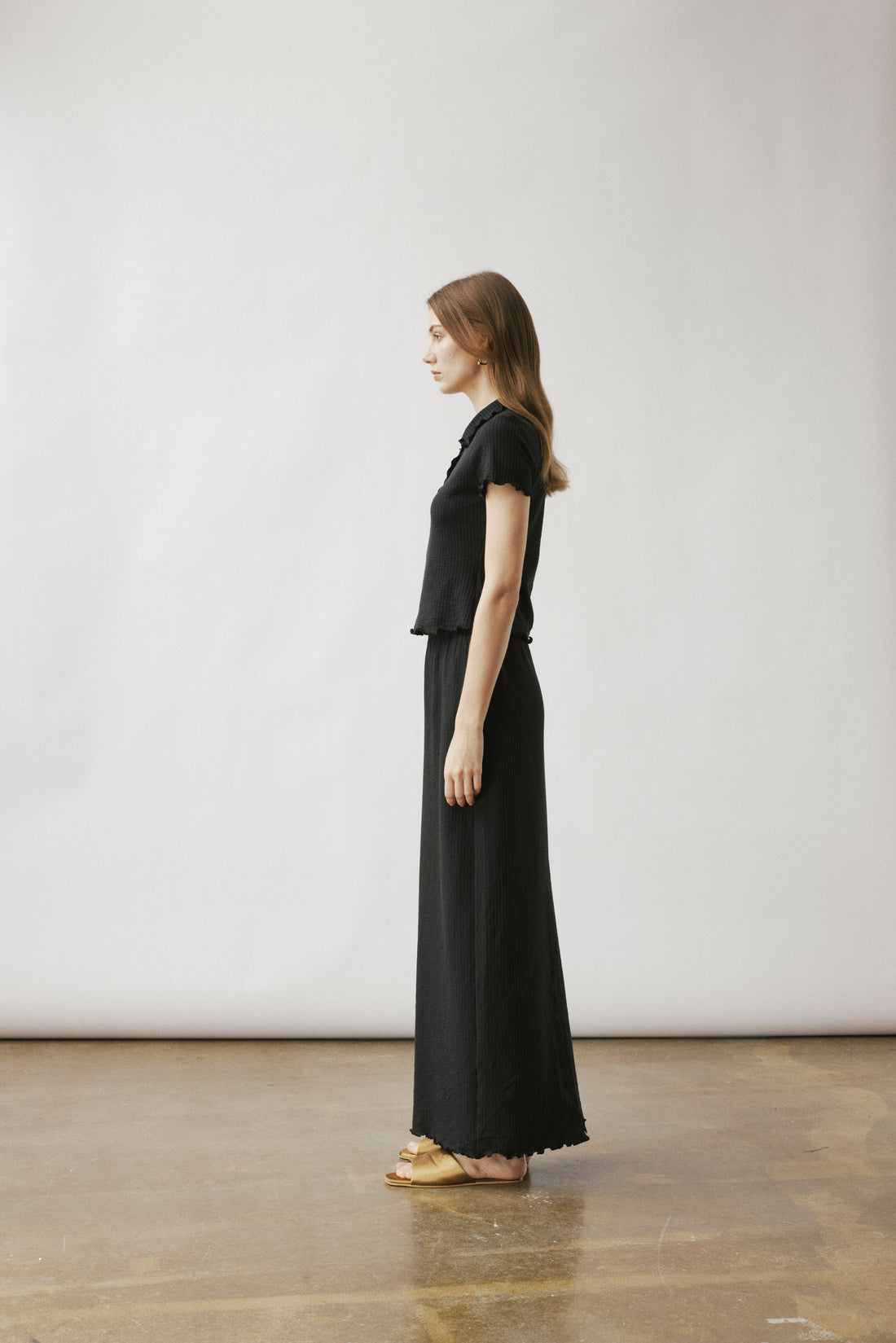 Triti waffle skirt
