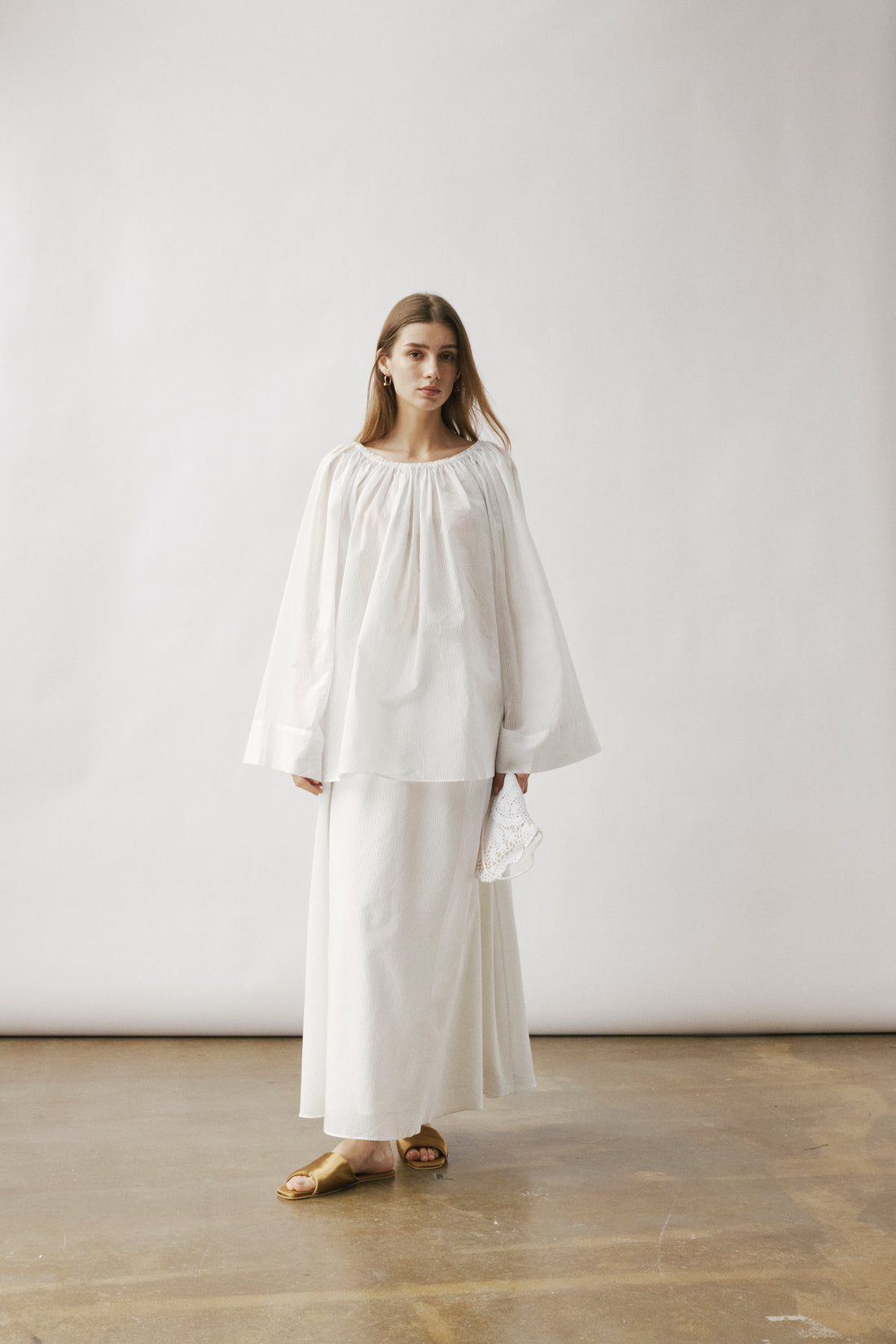 Memphis gathered skirt