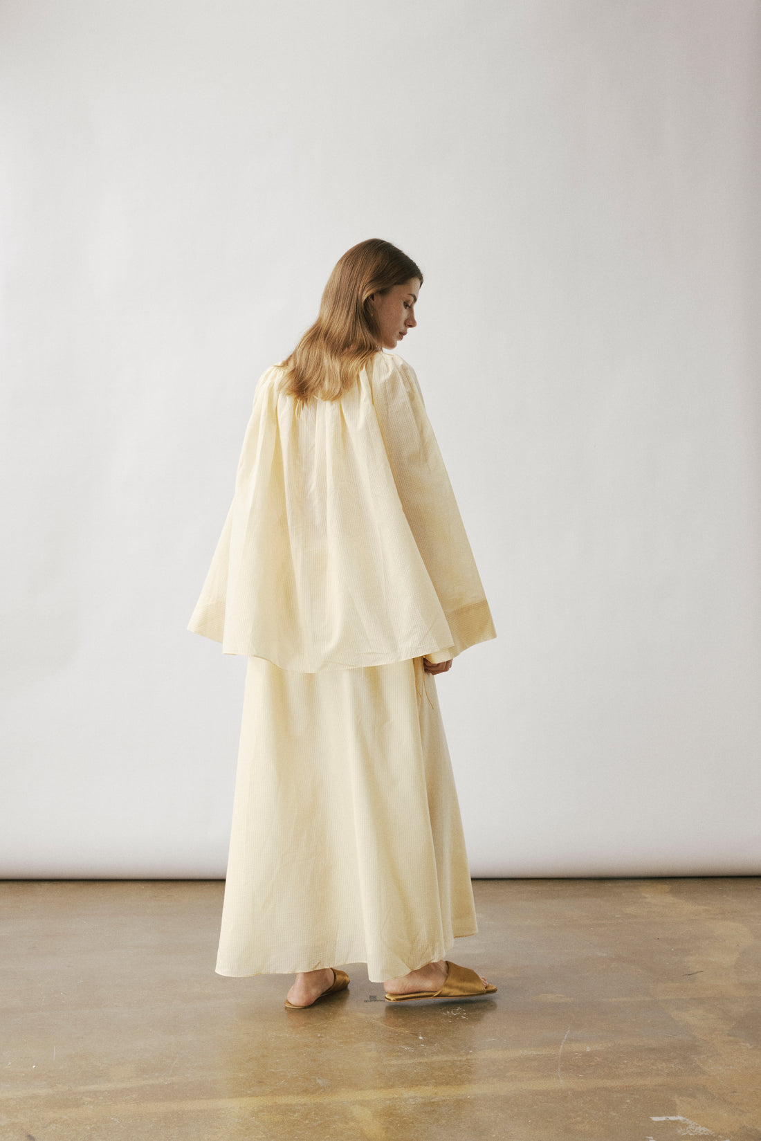 Memphis gathered skirt