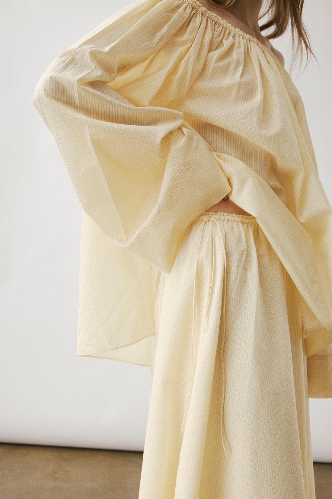 Memphis gathered skirt