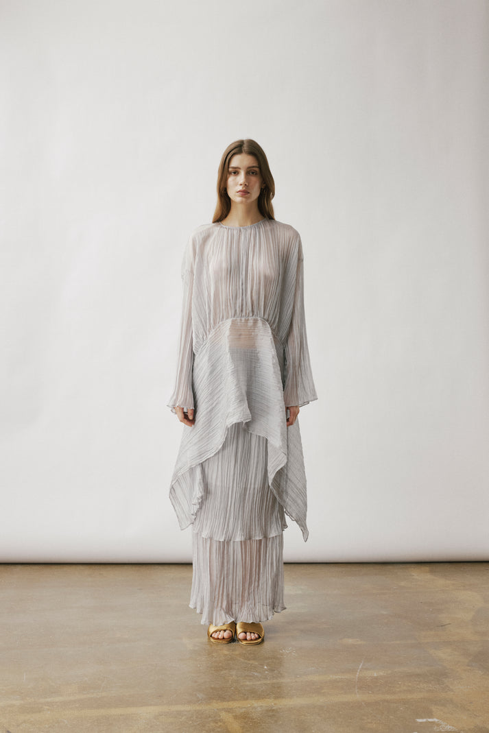 Amit crinkled blouse