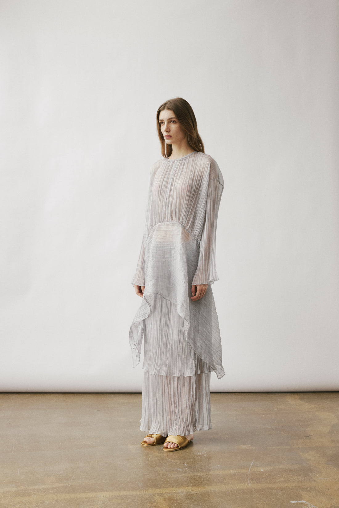 Amit crinkled blouse