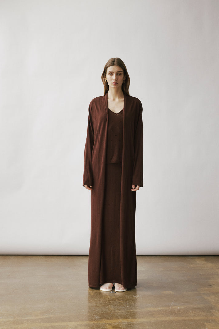 Kalida sheer cardigan