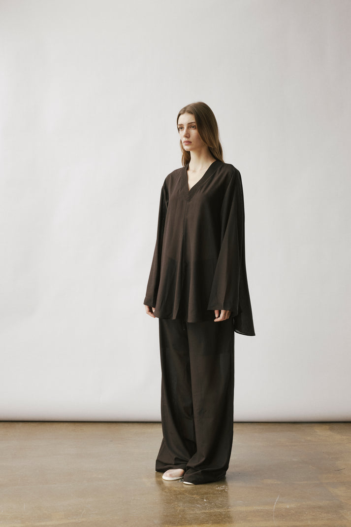 Sataya sheer trousers