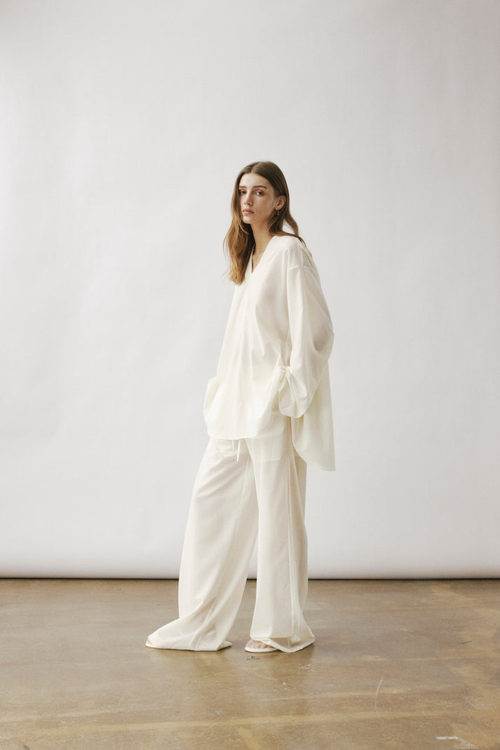 Sataya sheer blouse