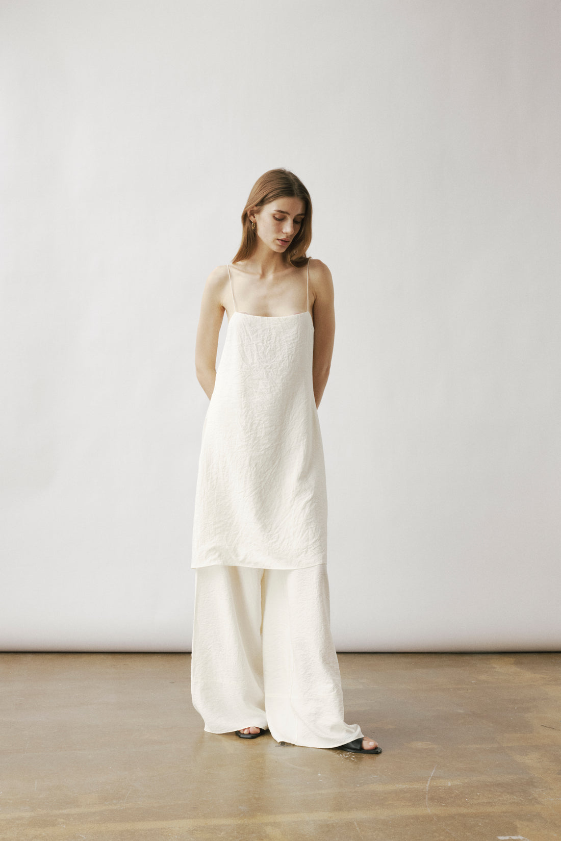 Avana silk trousers
