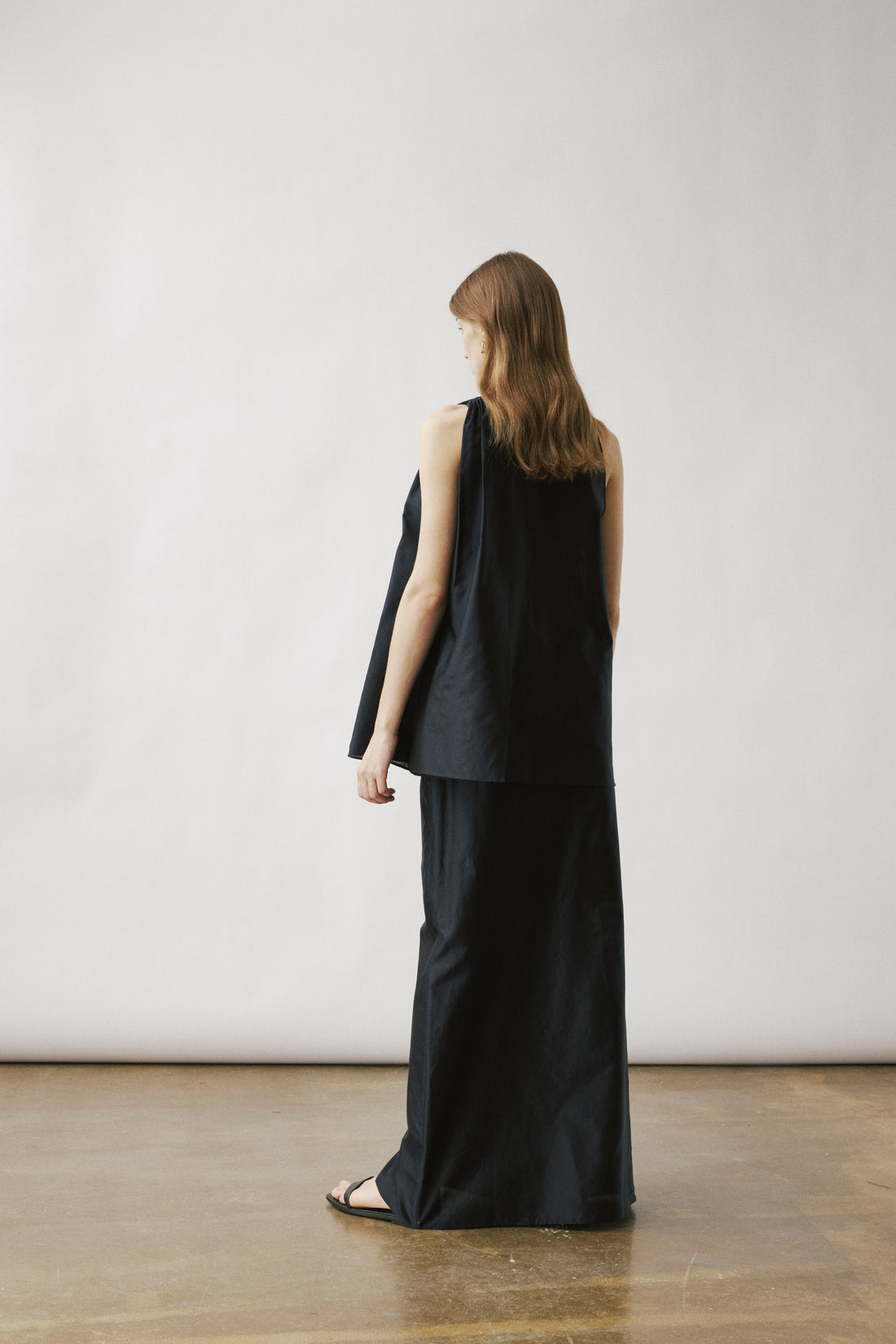 Cilla silk flap skirt