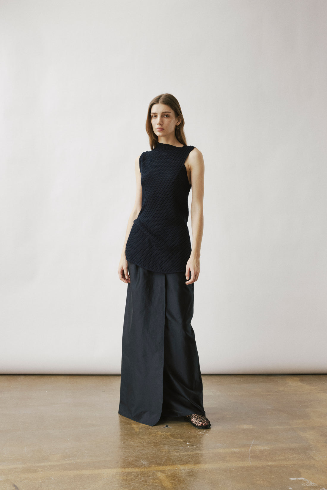 Triti twist knit tank
