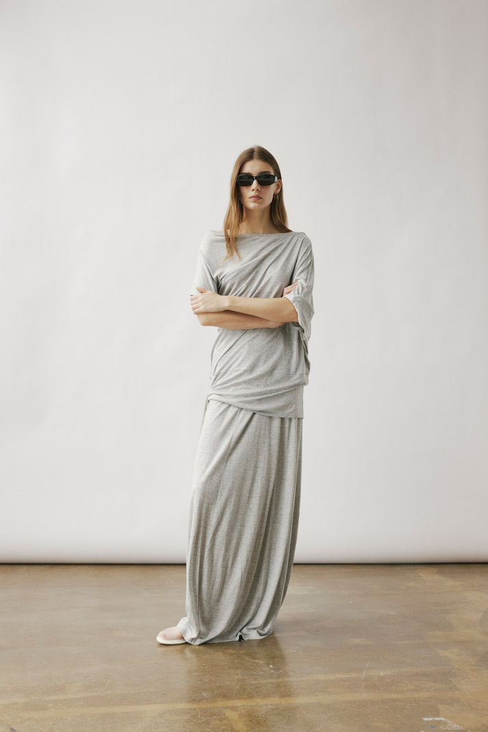 Cilla jersey skirt