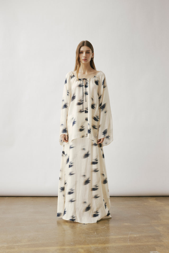 Nilli blurry blouse