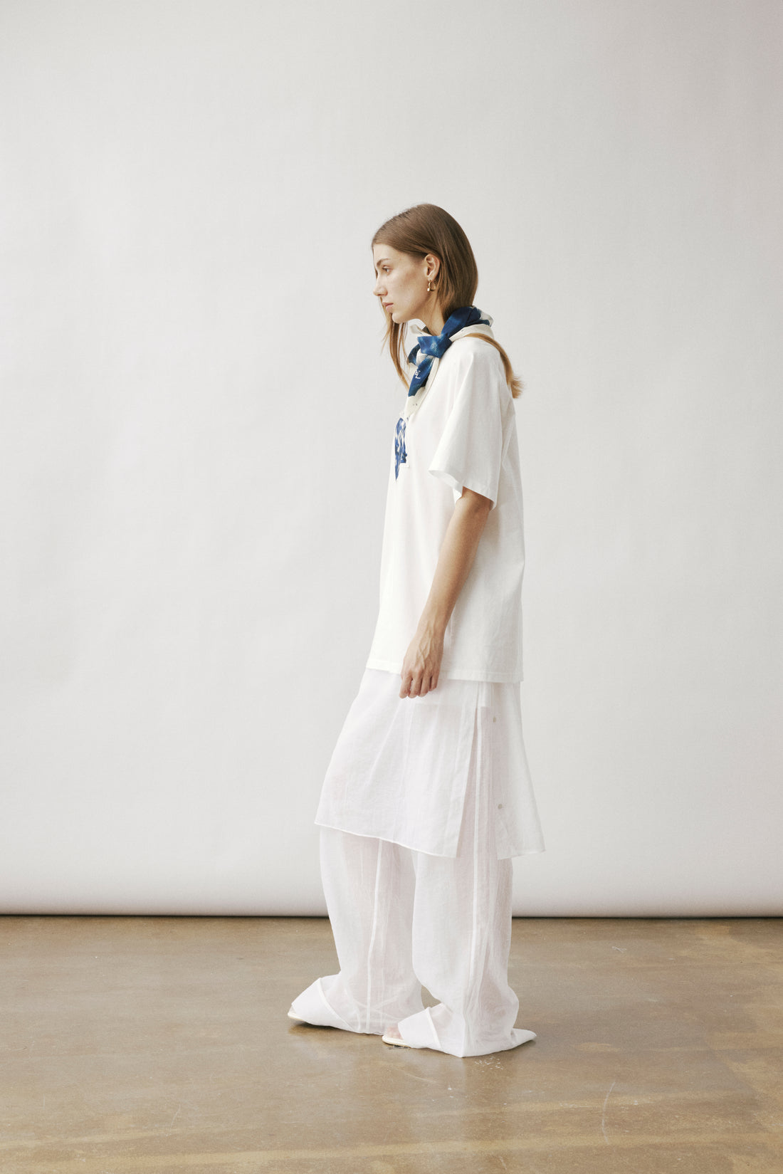 Cilla sheer flap trousers