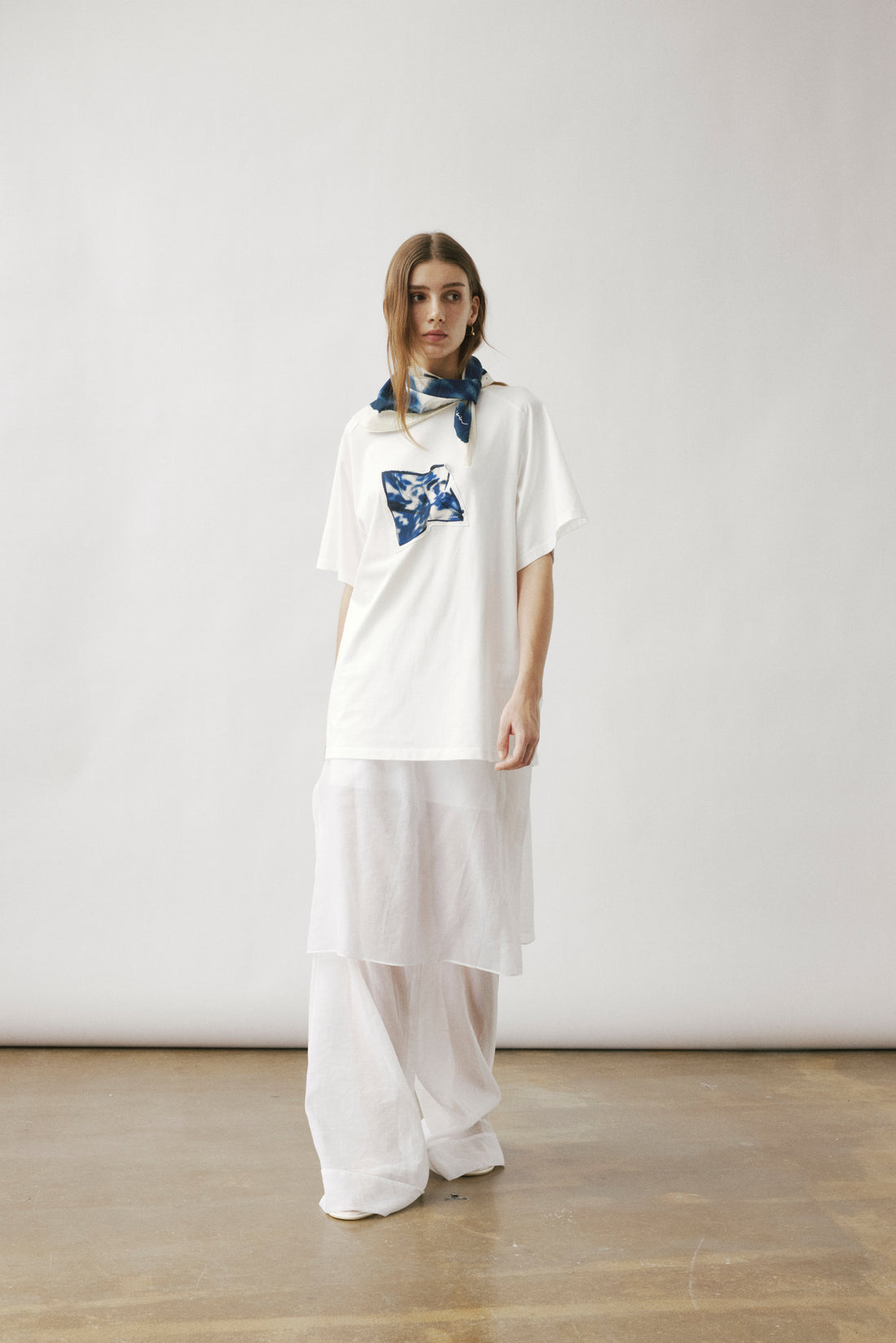 Cilla sheer flap trousers