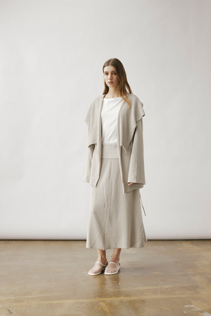 Triti waffle cardigan