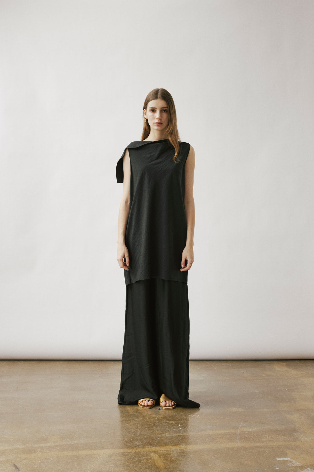 Eos satin trousers