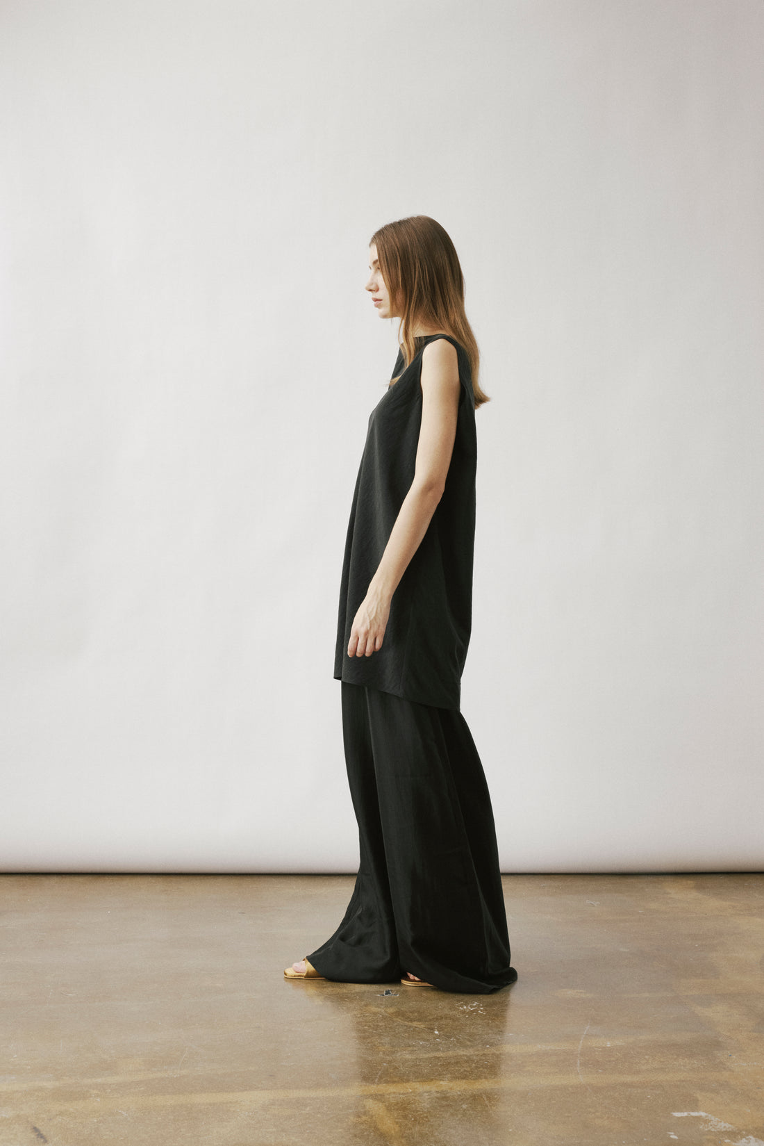 Eos satin trousers