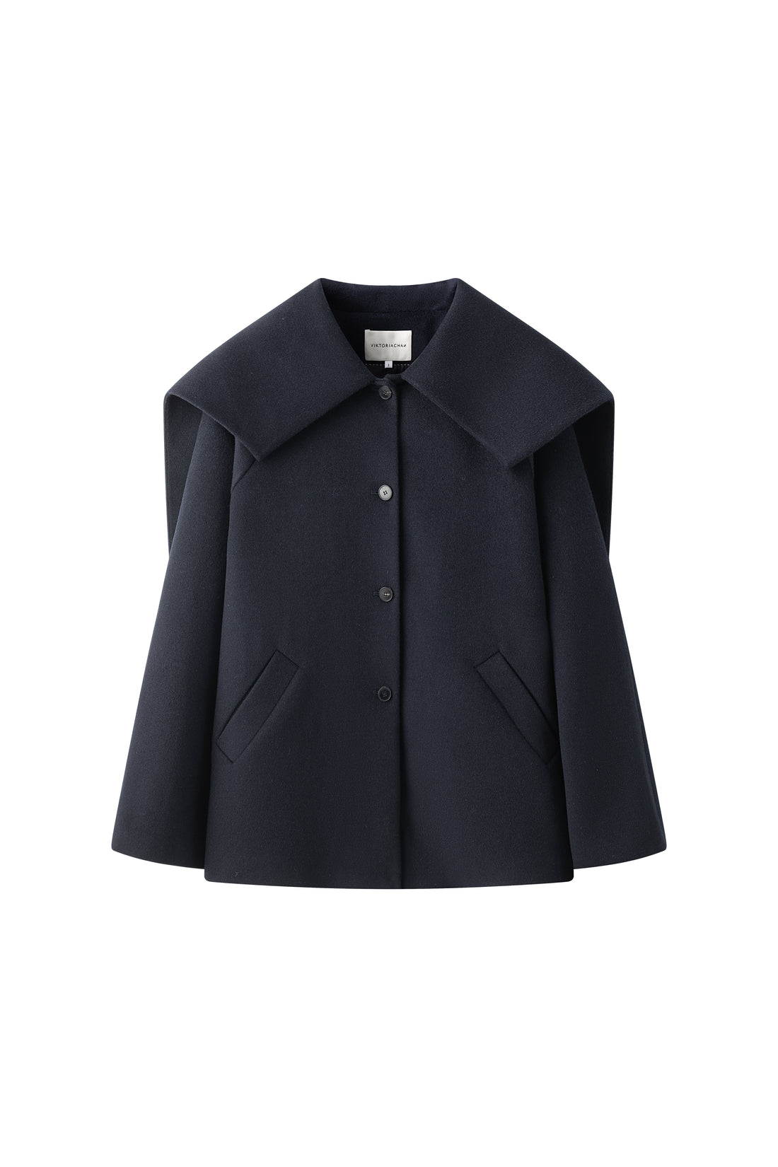Portia collar coat