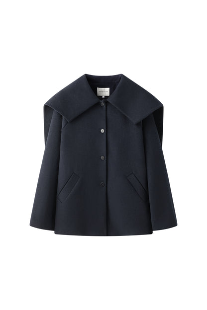Portia collar coat