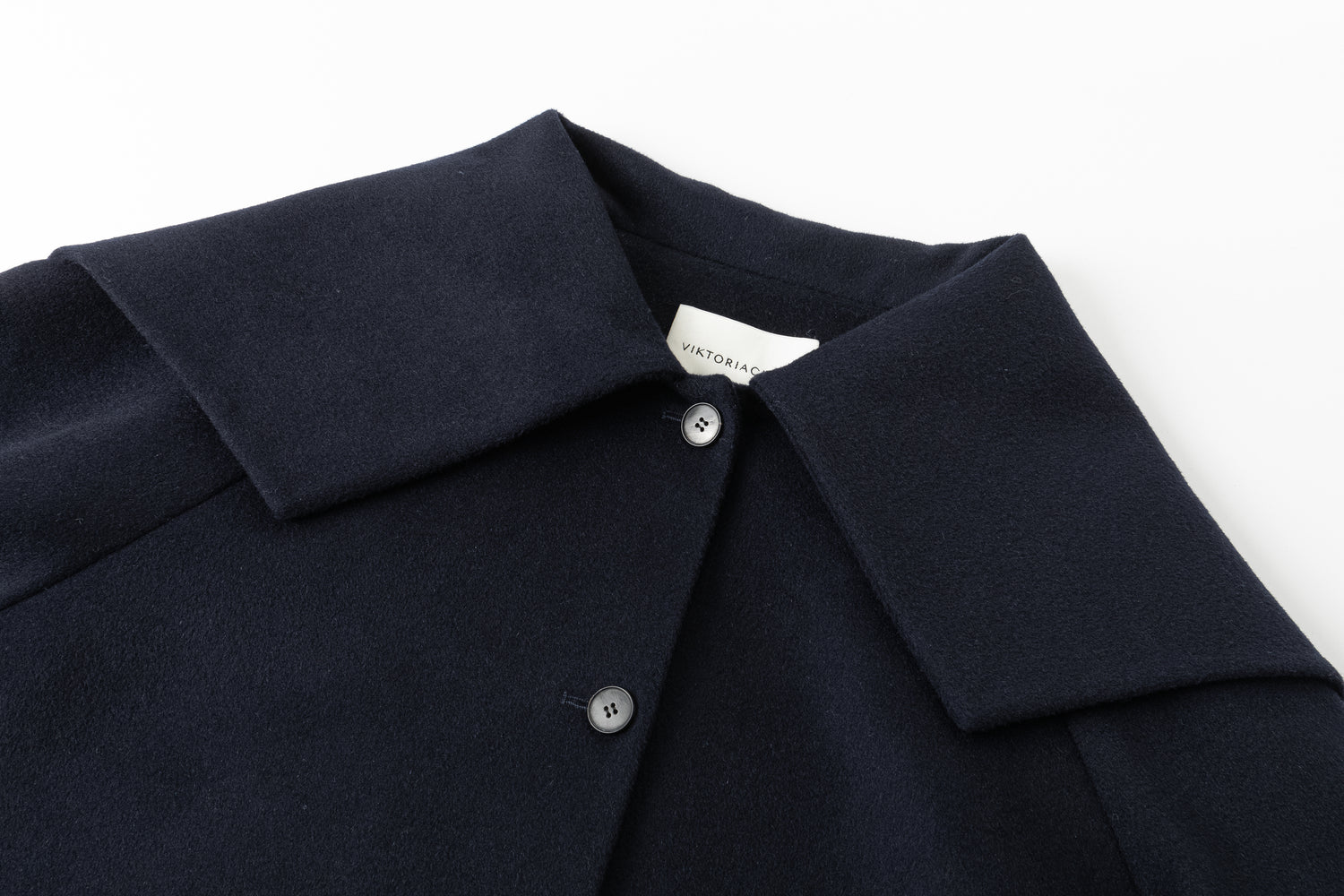 Portia collar coat