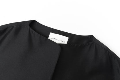 Lyra silk and wool jacket