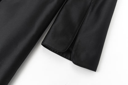 Lyra silk and wool jacket