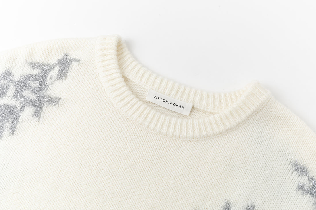 Siv glitter sweater