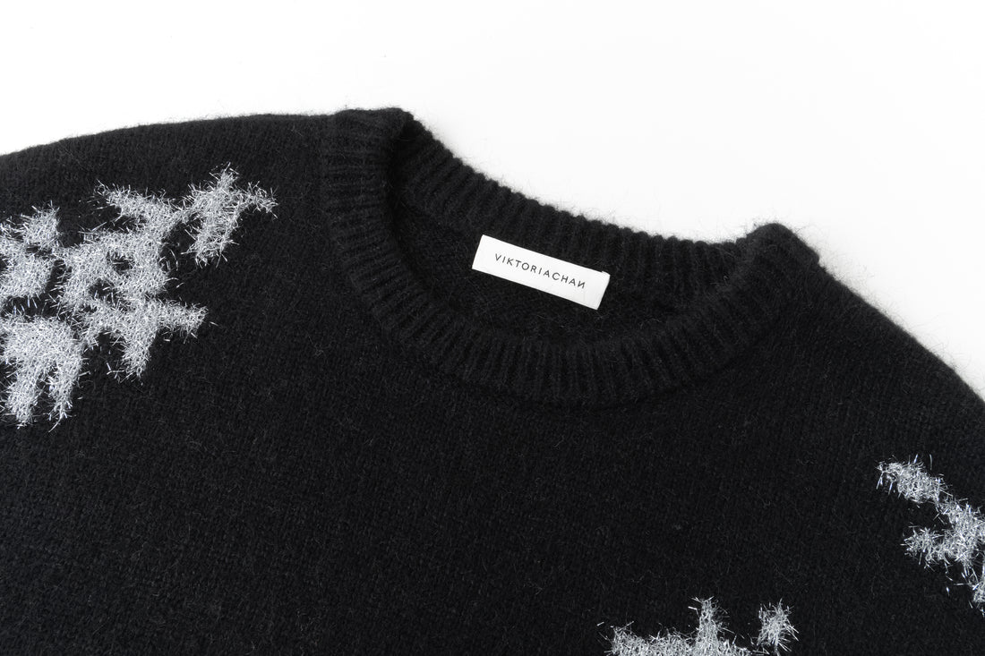Siv glitter sweater