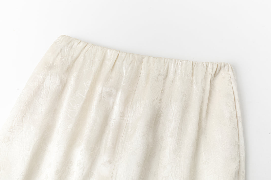 Monica satin skirt