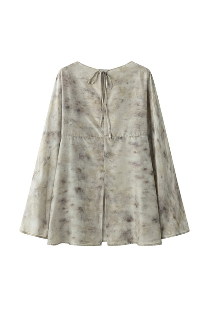 Mona print blouse
