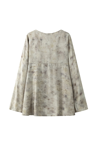 Mona print blouse
