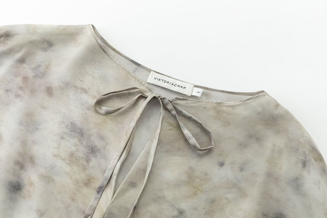Mona print blouse