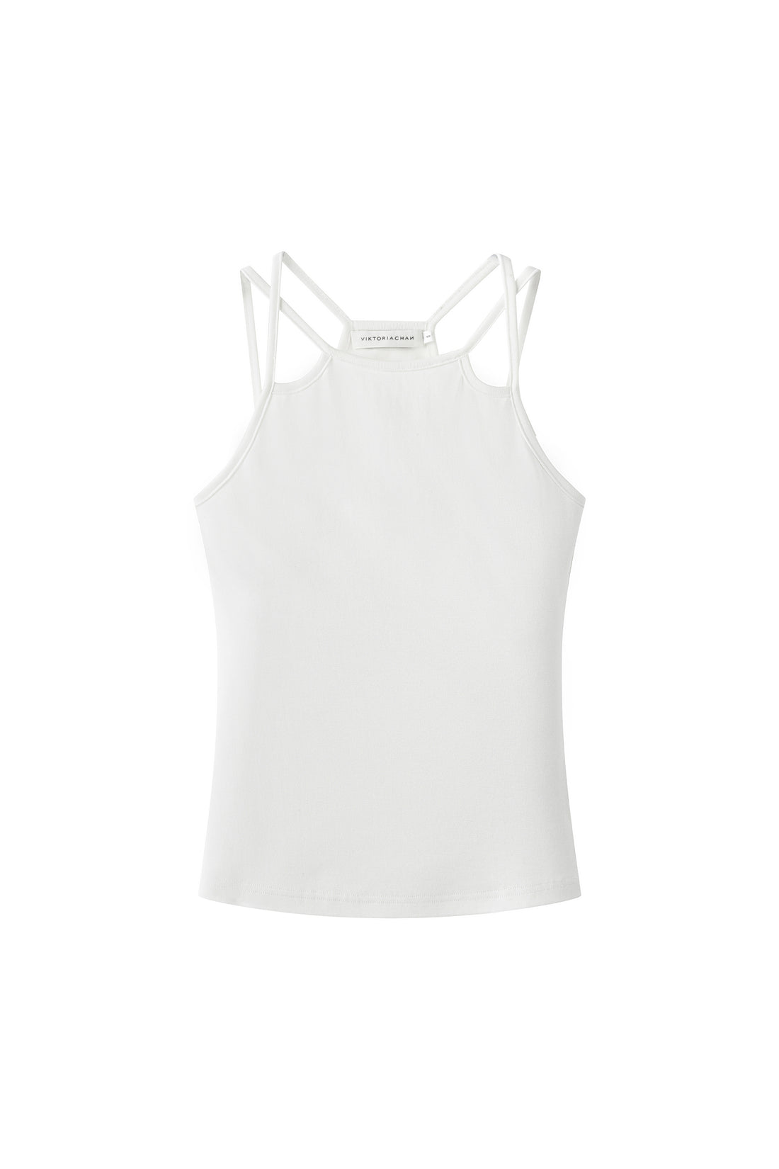 Cerise strap tank