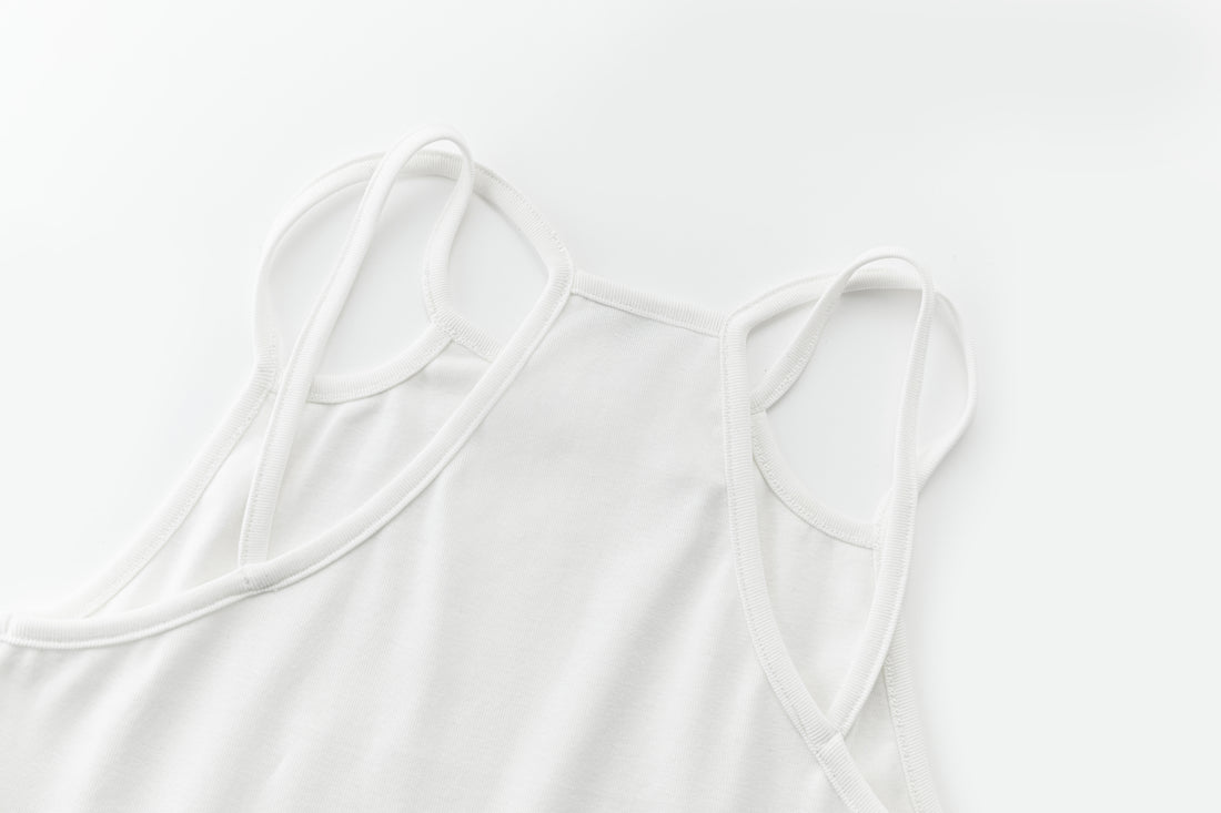 Cerise strap tank
