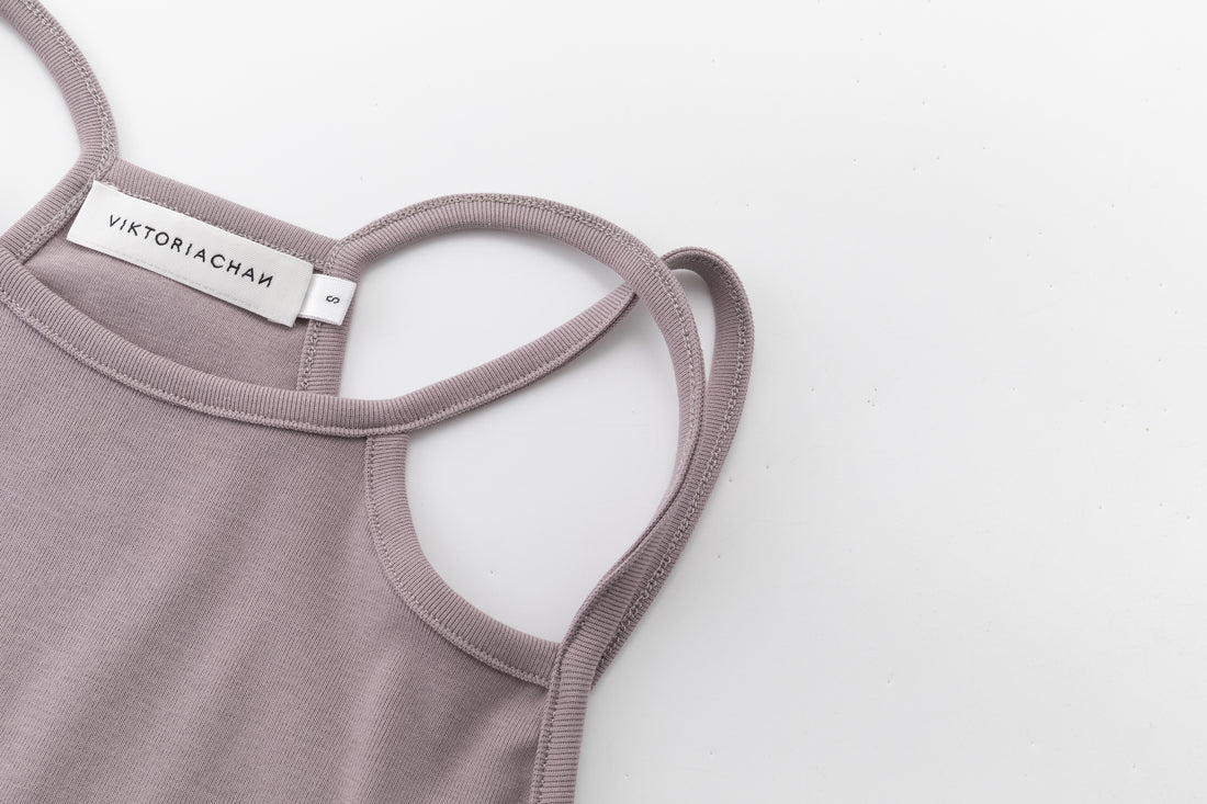 Cerise strap tank