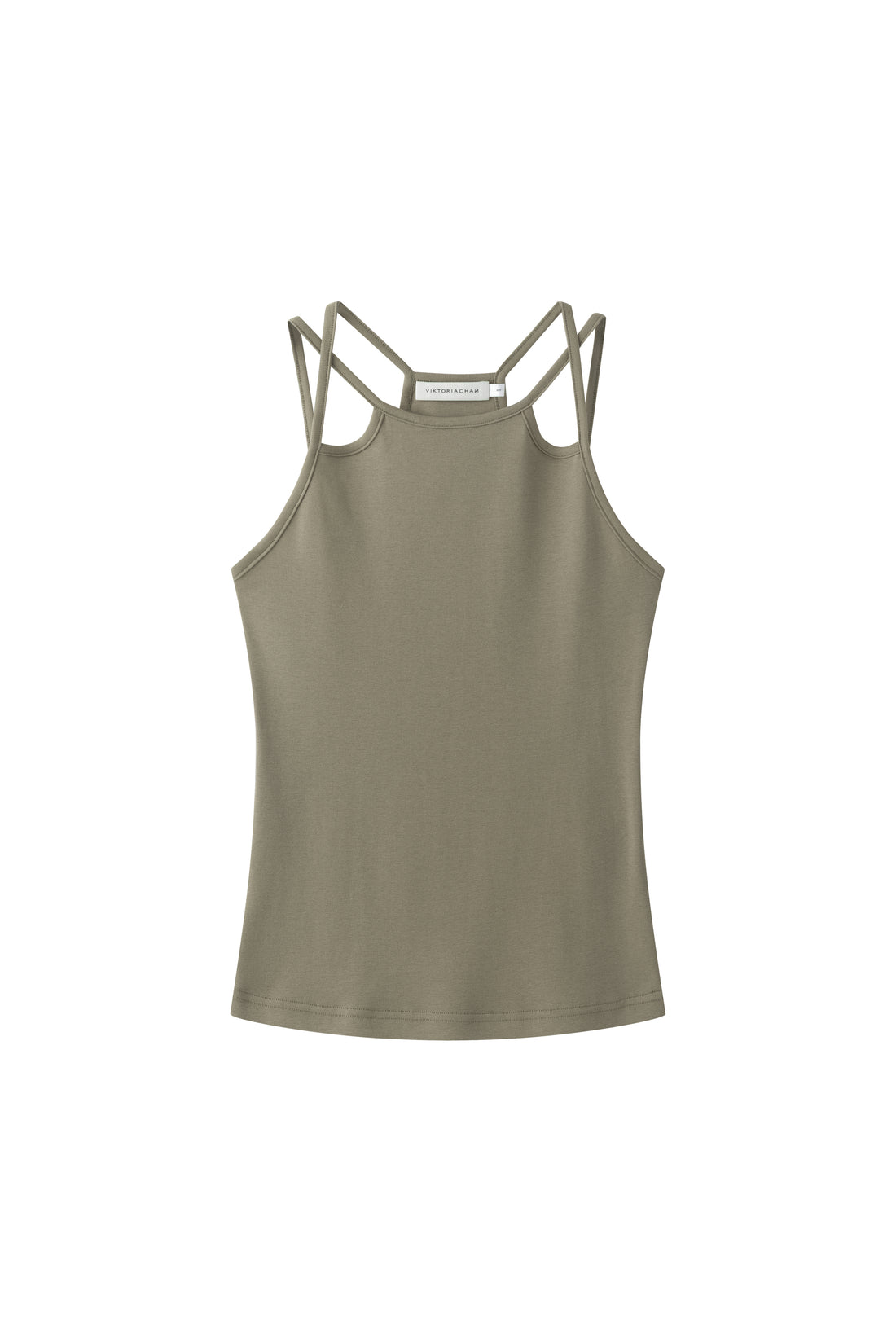 Cerise strap tank